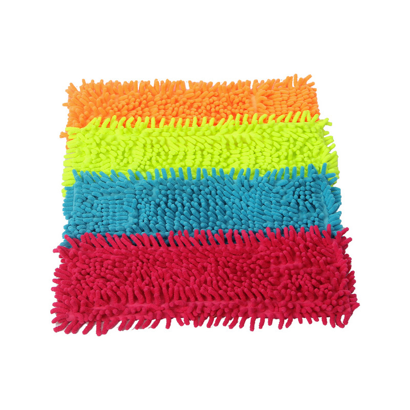 40*12cm ristkülikukujuline šenillmopi asenduspea kodupuhastuspadja täitematerjaliks majapidamistolmu mopi jaoks