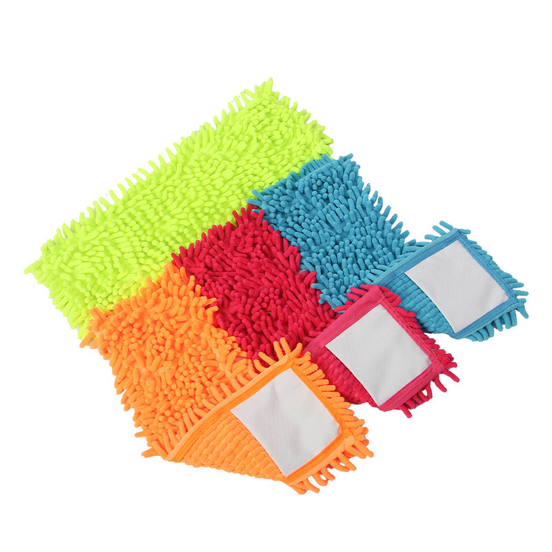 40*12cm ristkülikukujuline šenillmopi asenduspea kodupuhastuspadja täitematerjaliks majapidamistolmu mopi jaoks