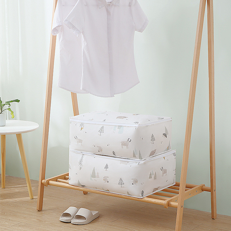 JO LIFE Αδιάβροχη φορητή τσάντα αποθήκευσης ρούχων Πτυσσόμενη ντουλάπα Organizer Μαξιλάρι κουβέρτα πάπλωμα τσάντα