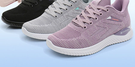 Ženske casual tenisice s natpisom