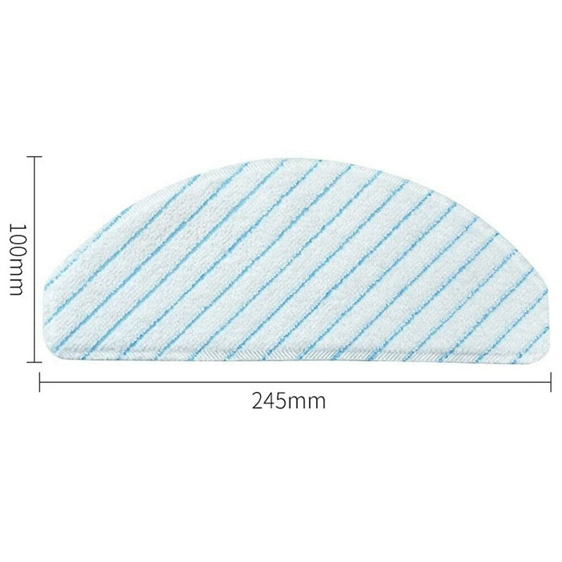 Σφουγγαρίστρα καθαρισμού μιας χρήσης Microfiber για ECOVACS DEEBOT OZMO T8 / T8+/ T8 AIVI/ N8/ N8 Pro/ N8 Pro+ Robot Vacuum 30 τμχ