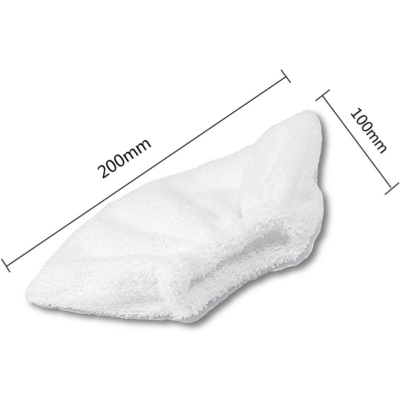 Mikropluošto dangtelio rinkinys rankiniam purkštukui Karcher Easyfix garo valytuvui SC1, SC2, SC3, SC4, SC5