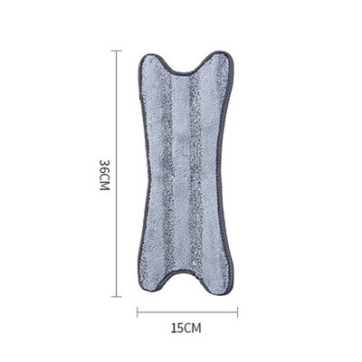 X-tüüpi liblikakujulised mopid, asenduspead, korduvkasutatavad lamedad majapidamises kasutatavad käsitsipesu tasuta kuivad märg kahekordse kasutusega moppide puhastusvahendid