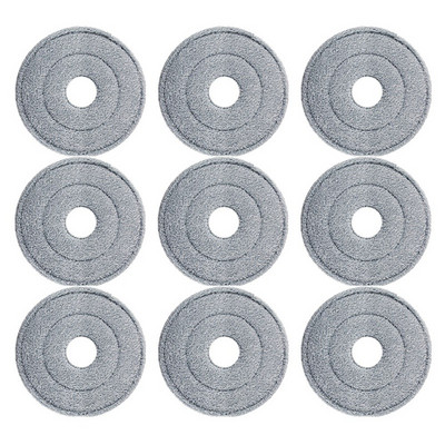 9 buc. cârpe de mop pentru mop Joybos mop stoarcere separare automată rotativă curățare podele tampoane mop pânză de mop