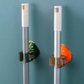 Puntsivaba mopikonks Vannitoa riputusharja klamber Tugev fikseeritud pandlaga mopi hoiustamise praktiline tööriist XHC88