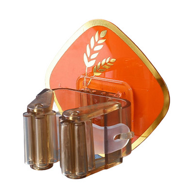 Puntsivaba mopikonks Vannitoa riputusharja klamber Tugev fikseeritud pandlaga mopi hoiustamise praktiline tööriist XHC88