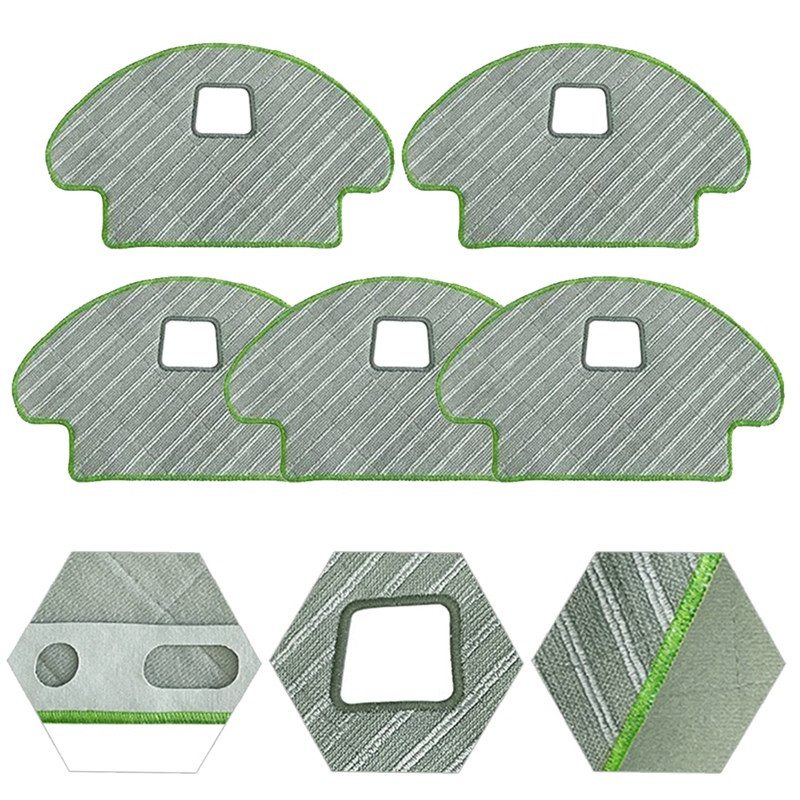 Podloge za brisanje Krpa za brisanje Rezervni dijelovi za Irobot Combo R111840 RVF-Y1 Ecovacs Deebot Ozmo 930, 937, 960 Dodaci