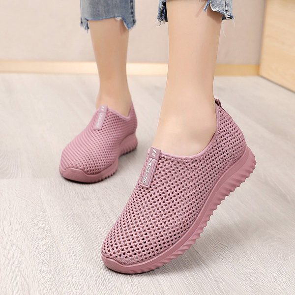 Ženske mrežaste tenisice s ravnim potplatom