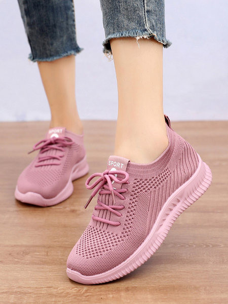 Adidași din plasă în două culori