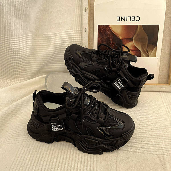 Adidași sport casual, cu imprimeu și șireturi