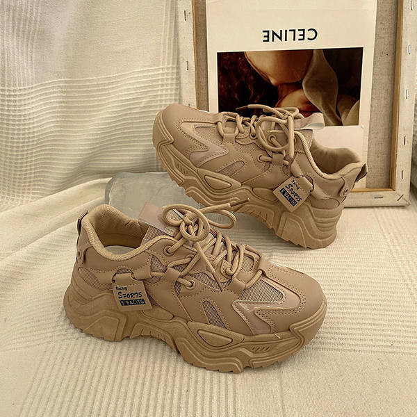 Adidași sport casual, cu imprimeu și șireturi