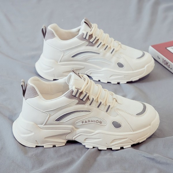 Γυναικεία δίχτυα αθλητικά παπούτσια - με κορδόνια