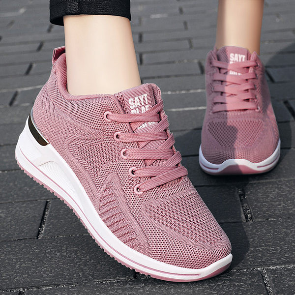 Ženske mrežaste tenisice sa vezicama - tri boje