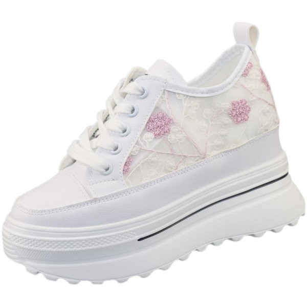 Moderne ženske tenisice s cvjetnim vezom