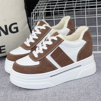 Uus mudel, sooja voodriga pitsilised kõrged tossud naistele