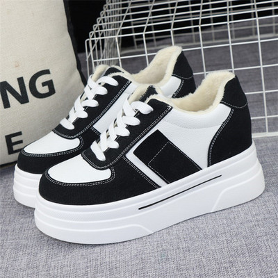 Uus mudel, sooja voodriga pitsilised kõrged tossud naistele