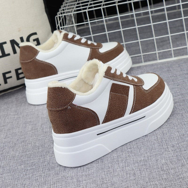 Uus mudel, sooja voodriga pitsilised kõrged tossud naistele