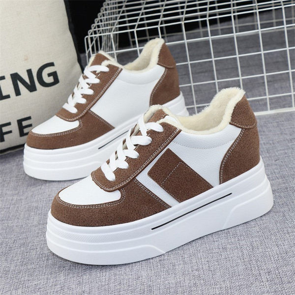 Uus mudel, sooja voodriga pitsilised kõrged tossud naistele