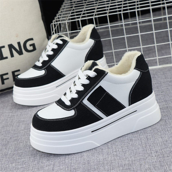 Uus mudel, sooja voodriga pitsilised kõrged tossud naistele