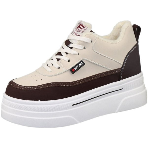 Ženske tenisice s printom i visokom platformom