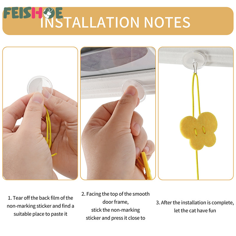 Interaktivna mačja igračka Viseća simulacija mačje igračke Smiješna samozadovoljna interaktivna igračka za mače koje se igra Teaser Wand Toy Oprema za mačke