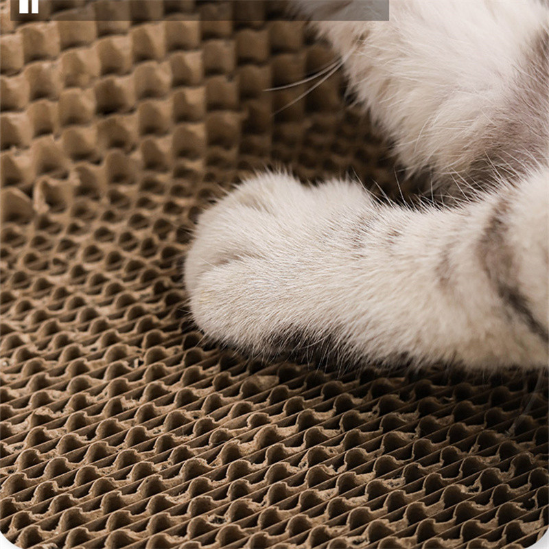 Ovaalne kassi kriimustuslaud kassipoegade lihvimisküüntega mööbel mänguasjade jaoks, suur ja odav lainepapist padjakraabits Lemmikloomatarvikud