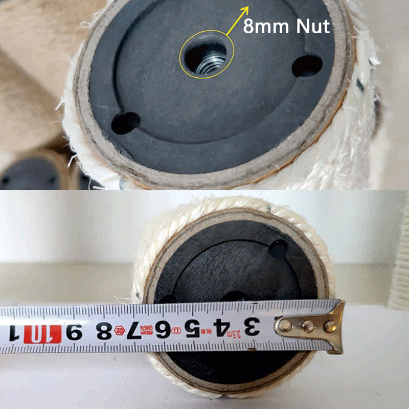 Kaķu skrāpēšanas stabs Kaķu koka sizala kāpšanas rāmis DIY Rezerves staba piederumi Kaķēnu rotaļlieta Mājdzīvnieku mēbeles