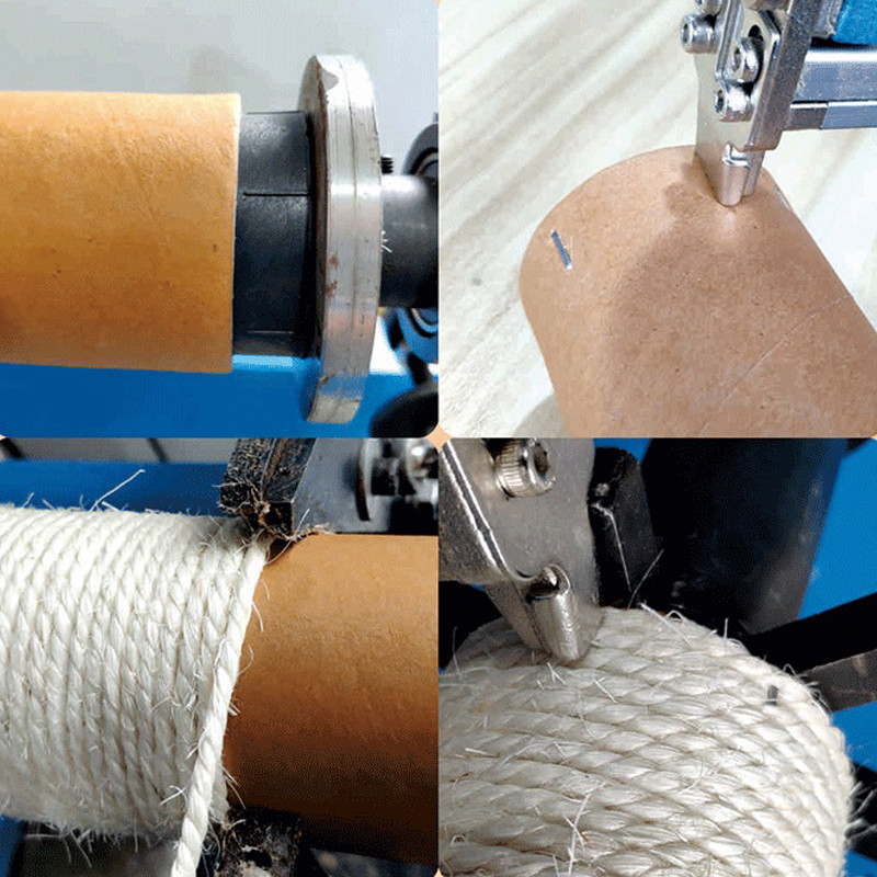 Kaķu skrāpēšanas stabs Kaķu koka sizala kāpšanas rāmis DIY Rezerves staba piederumi Kaķēnu rotaļlieta Mājdzīvnieku mēbeles