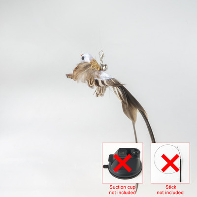 Handfree Ραβδί γάτας για πουλί/φτερό με πανίσχυρη βεντούζα διαδραστικά παιχνίδια για γάτες Προϊόντα για άσκηση κυνηγιού γατών για κατοικίδια