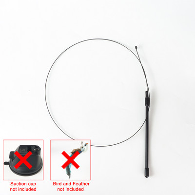 Handfree Ραβδί γάτας για πουλί/φτερό με πανίσχυρη βεντούζα διαδραστικά παιχνίδια για γάτες Προϊόντα για άσκηση κυνηγιού γατών για κατοικίδια