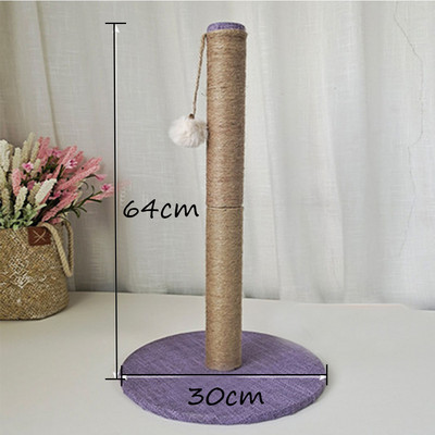 Lemmikloomamänguasi Sisal kassi kraapimispost kassipuu kassipoegade kassikraabitsa jaoks, hüppetorni mänguasi kuulkassi kaabitsaga, kaitsev mööbel