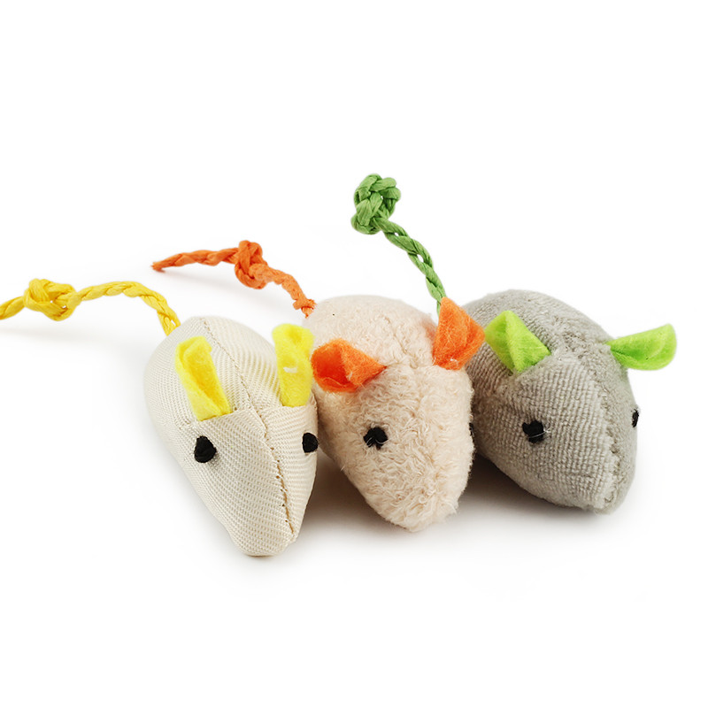 Badu.bg 6 бр. Mix Pet Toy Котешка билка Мишки Котки Играчки Забавна ...