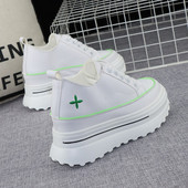 Novi model ženskih visokih tenisica s vezom i vezom