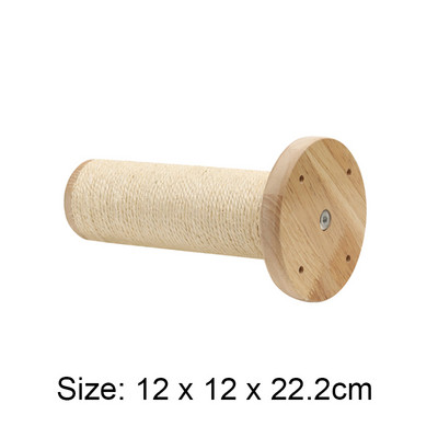 1 τμχ Επιτοίχια έπιπλα γάτας Ξύλινα ράφια γάτας Κούρνιες για σκαλοπάτια γάτας τοίχου Σκάλα Κρεβάτι Δραστηριότητα Δομή αναρρίχησης δέντρων Μοντέρνα