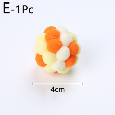 Interaktyvus katės žaislas Kačių žaislų kamuoliukai Pelės narveliai Žaislai Pliušiniai Dirbtiniai Spalvingi Kačių erzintuvai Žaislas naminiams gyvūnėliams Interaktyvus pliušinis žaislas