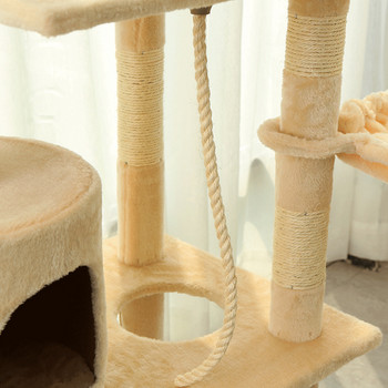 Σχοινί σιζάλ 6 χιλ. Αντικατάσταση πλαισίου αναρρίχησης με σχοινί Πόδια γραφείου δέσιμο σχοινιού γάτας ακονίζοντας Αξεσουάρ σανίδας γρατσουνιάς με νύχια γάτα