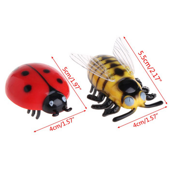 Pet Interactive Electric Bug Cat Toy Cat Escape Obstacle Automatic Flip Toy Vibration Vibration Pet Beetle Playing Toy