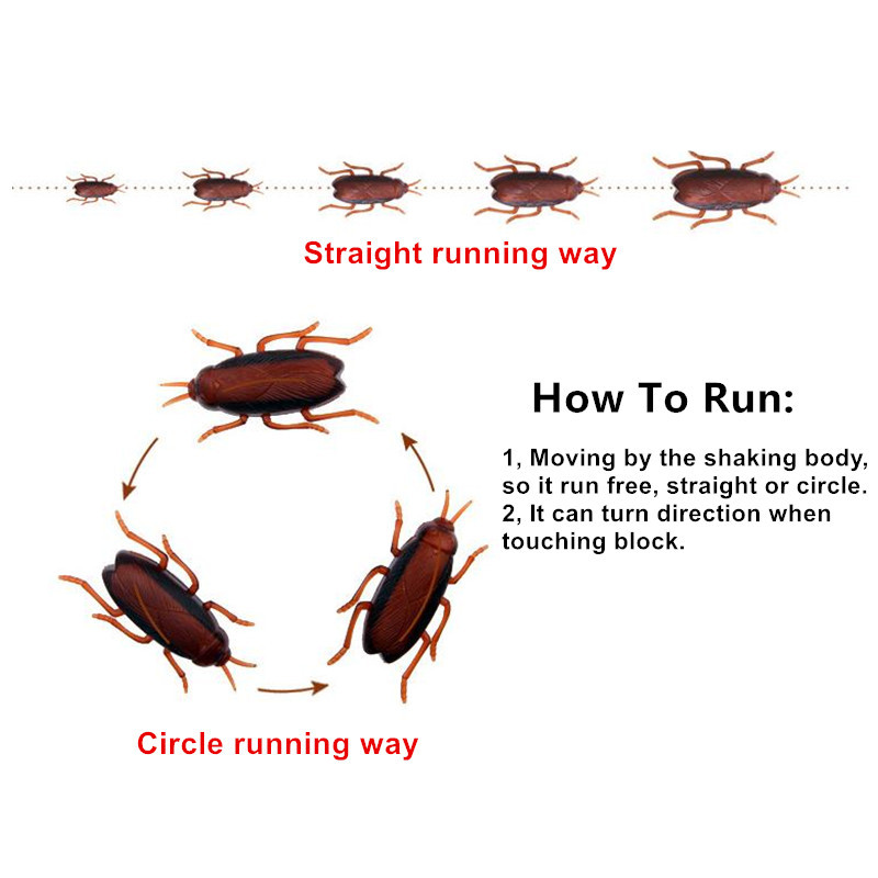 1 vnt Juokingas elektroninis interaktyvus žaislas katėms Elektra bėgantis tarakonas naminis šuo katė interaktyvus žaislas maitinamas baterija