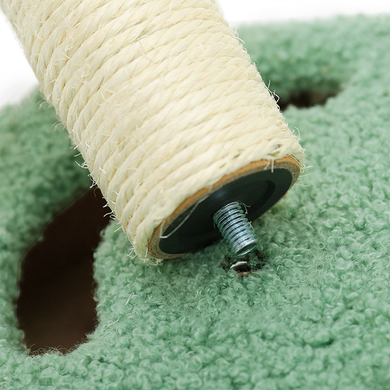 Väike kassipuumaja, kraapimisposti, ronimismööbel, sisalmänguasjad kassipoegade harjutusraam siseruumides tegevusteks lemmikloomatarbed