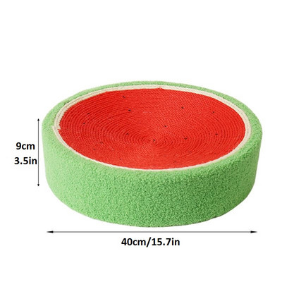 Kasside kraapimisvoodi arbuusi sisal kriimustuslaud küünte teritamiseks kaabits lihvimine küünis ronimine kassimänguasjad mööblikaitse