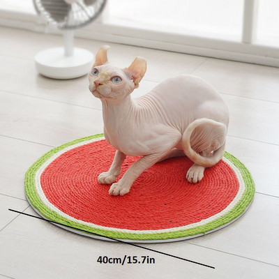 Kasside kraapimisvoodi arbuusi sisal kriimustuslaud küünte teritamiseks kaabits lihvimine küünis ronimine kassimänguasjad mööblikaitse