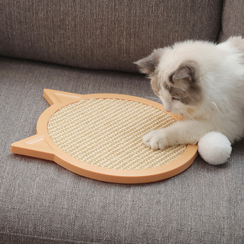 Τοίχος αναρρόφησης Cat Scratching for Cat Toys Ξύστρα νυχιών, ανθεκτικό στη φθορά, ξύστρα νυχιών Μύλος ματ κυματοειδές χαρτί Scratch Cats Προϊόντα κρεβατιού