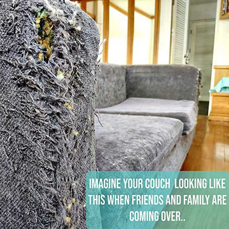 8 tk Kasside kriimustuslint Kriimustustevastane Vastupidav kleebis Läbipaistev vaip Diivanikaitse Mööbel Lemmikloomade koolitus