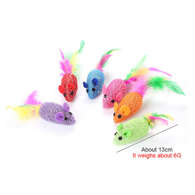 Jucării pentru pisici Șoarece fals interactiv Catnip Jucărie pentru antrenament pentru pisici Animale de companie care se joacă Produse scârțâitoare Produse pentru pisoi Pisicuțe Produse pentru animale de companie