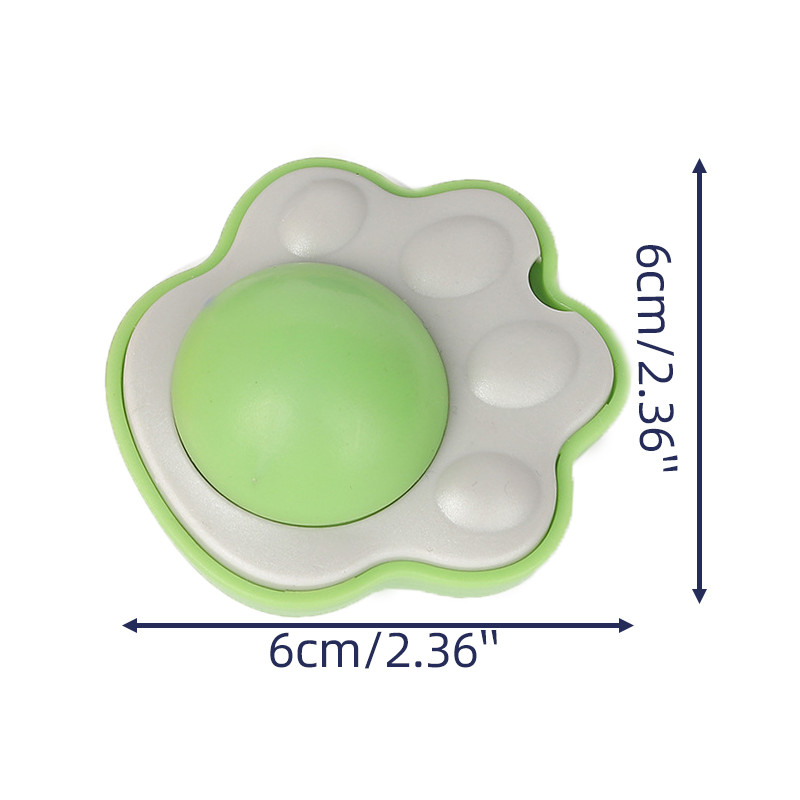 Kassinaerist seinapallimänguasjad kassidele Hammaste puhastamine Licking Balls lemmikloomatarbed Tervislik kassinaerise pallisein Stick-on Natural Snack Candy