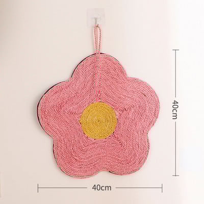 Sisal Cat Scratcher Board Cat Scratching Post Mat Παιχνίδι Κρεβάτι Πατάκι Ακονιστήρι με νύχια Ξύστρες για γάτες Τρίψιμο Μαξιλαράκι νυχιών Έπιπλα για κατοικίδια