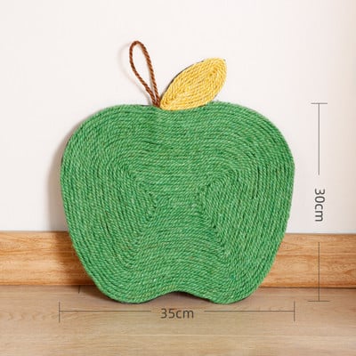 Sisal Cat Scratcher Board Cat Scratching Post Mat Παιχνίδι Κρεβάτι Πατάκι Ακονιστήρι με νύχια Ξύστρες για γάτες Τρίψιμο Μαξιλαράκι νυχιών Έπιπλα για κατοικίδια