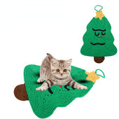 Igračke za grebanje božićnog drvca za mačku Jastučići od konoplje od sisala Kandža za mljevenje Samostalna igra Daska za grebanje od sisala Mačići za igru Potrepštine za kućne ljubimce