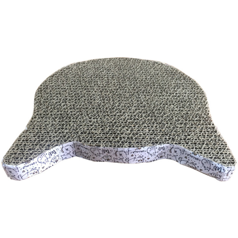 Mini zgârietor de pisici Accesorii pentru animale de companie Scratch Pad Jucărie rezistentă la uzură Pește Cap de pisică Model de fluture