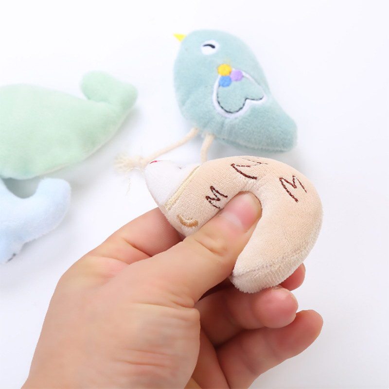 Kačių žaislas Mini katės šlifavimo katžolės žaislai Juokingi interaktyvūs pliušiniai katės dantukai žaislai naminiams kačiukams kramtomieji žaislai nagai nykščio įkandimo gyvūno reikmenys